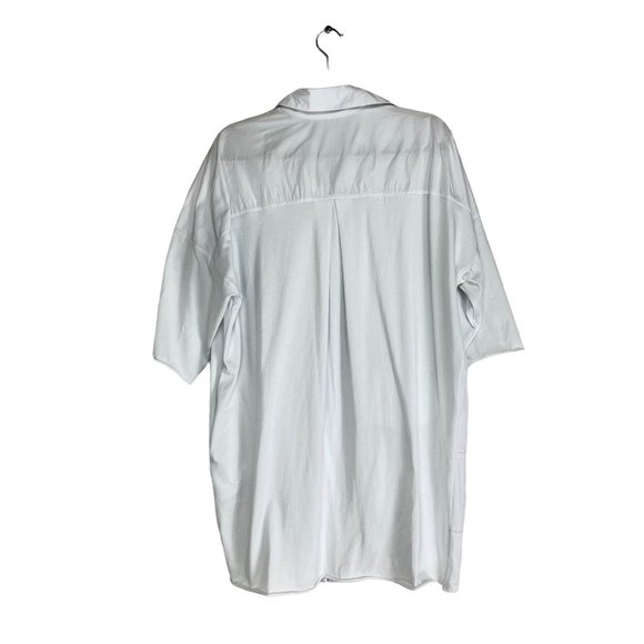 Luukaa White Button Up Shirt Size 10 - Picture 2 of 8